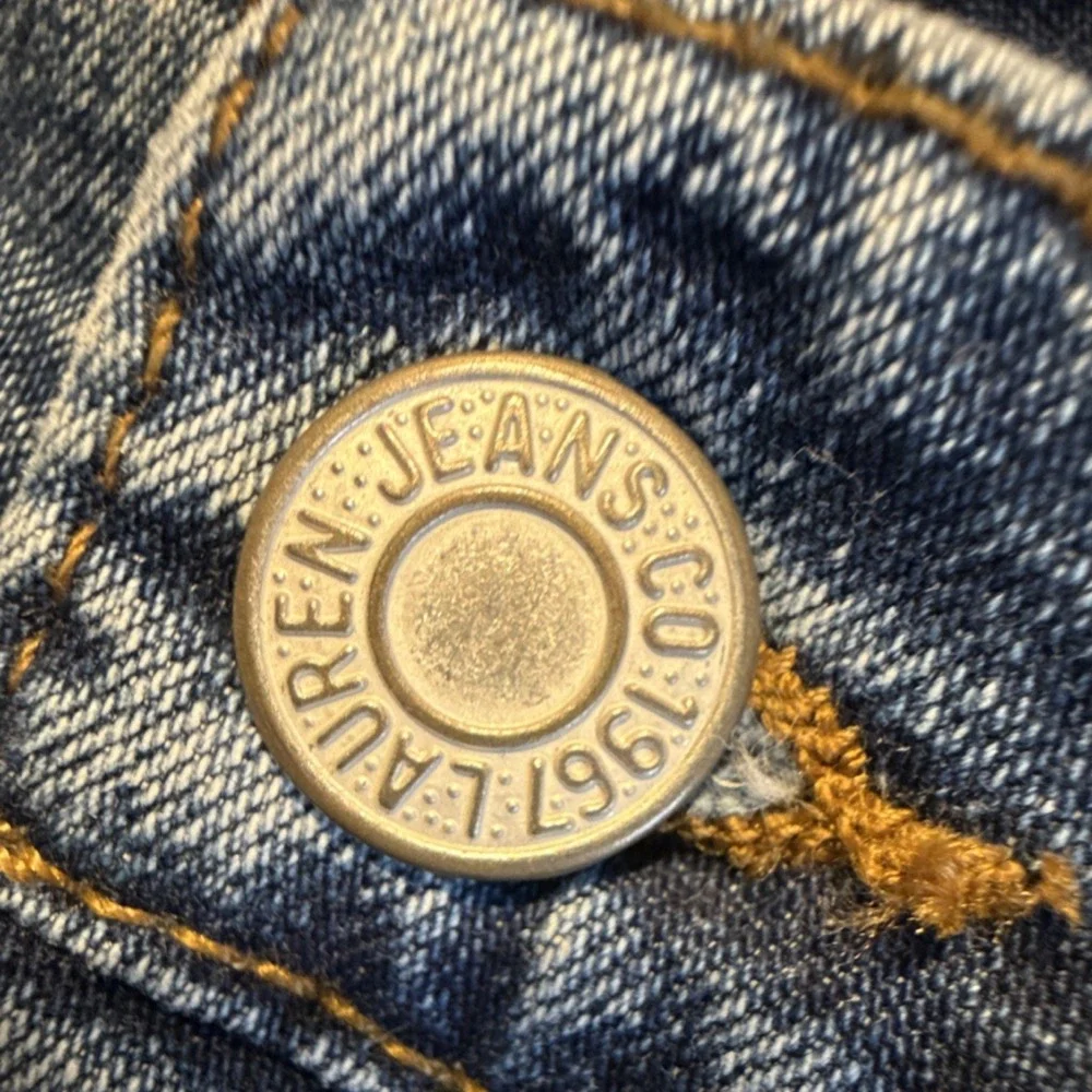 Lauren Jeans Co. Ralph Lauren Jeans Women Petite Blue Denim Size 14P - Picture 2 of 6